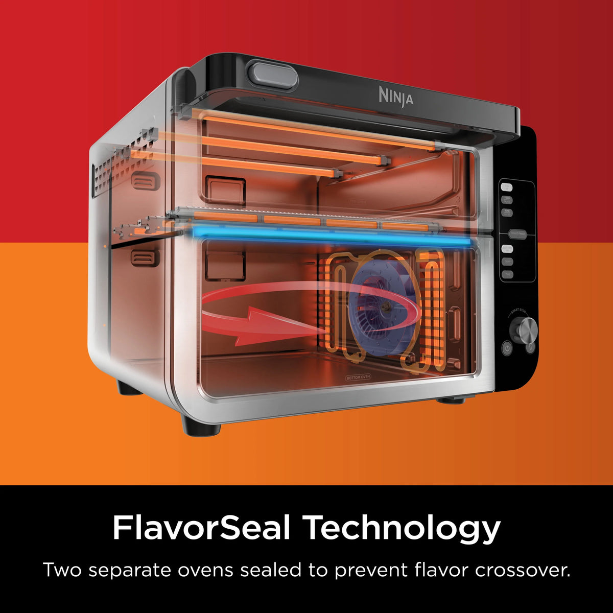 10-in-1 Double Oven with Convection and Air Fry A1061