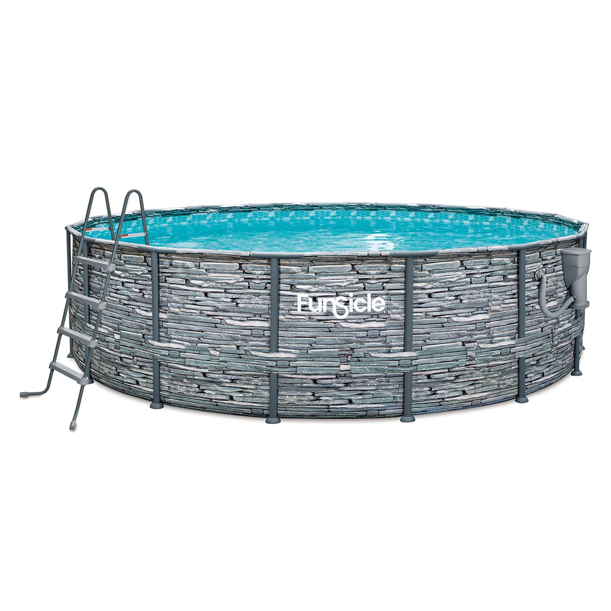 16' x 48" Round Frame Pool with Debris Cover C587738