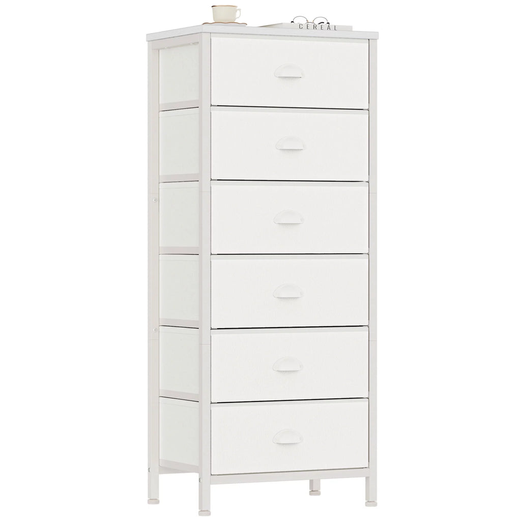 5 Drawer Dresser Fabric Bin Storage Organizer Y330