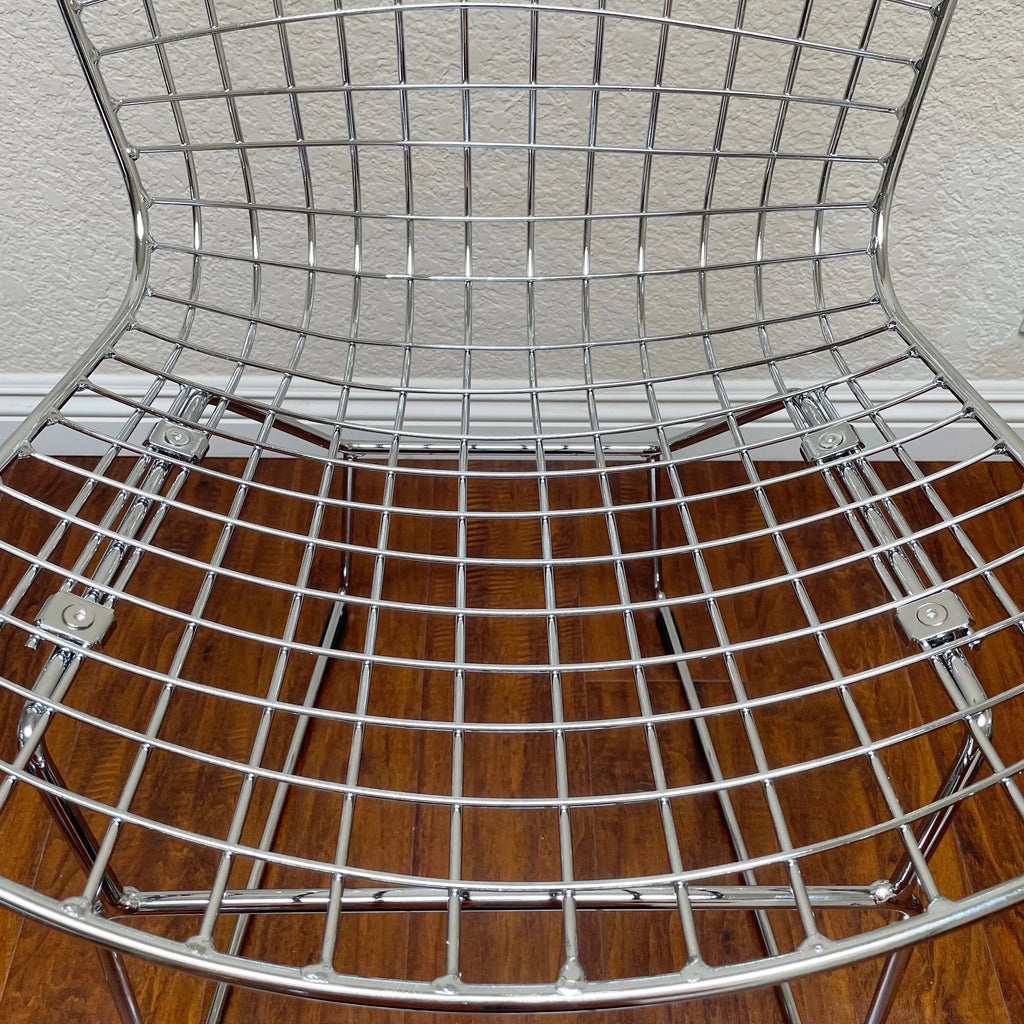 Chrome Wire Dining Side Chair Set of 2 I356210