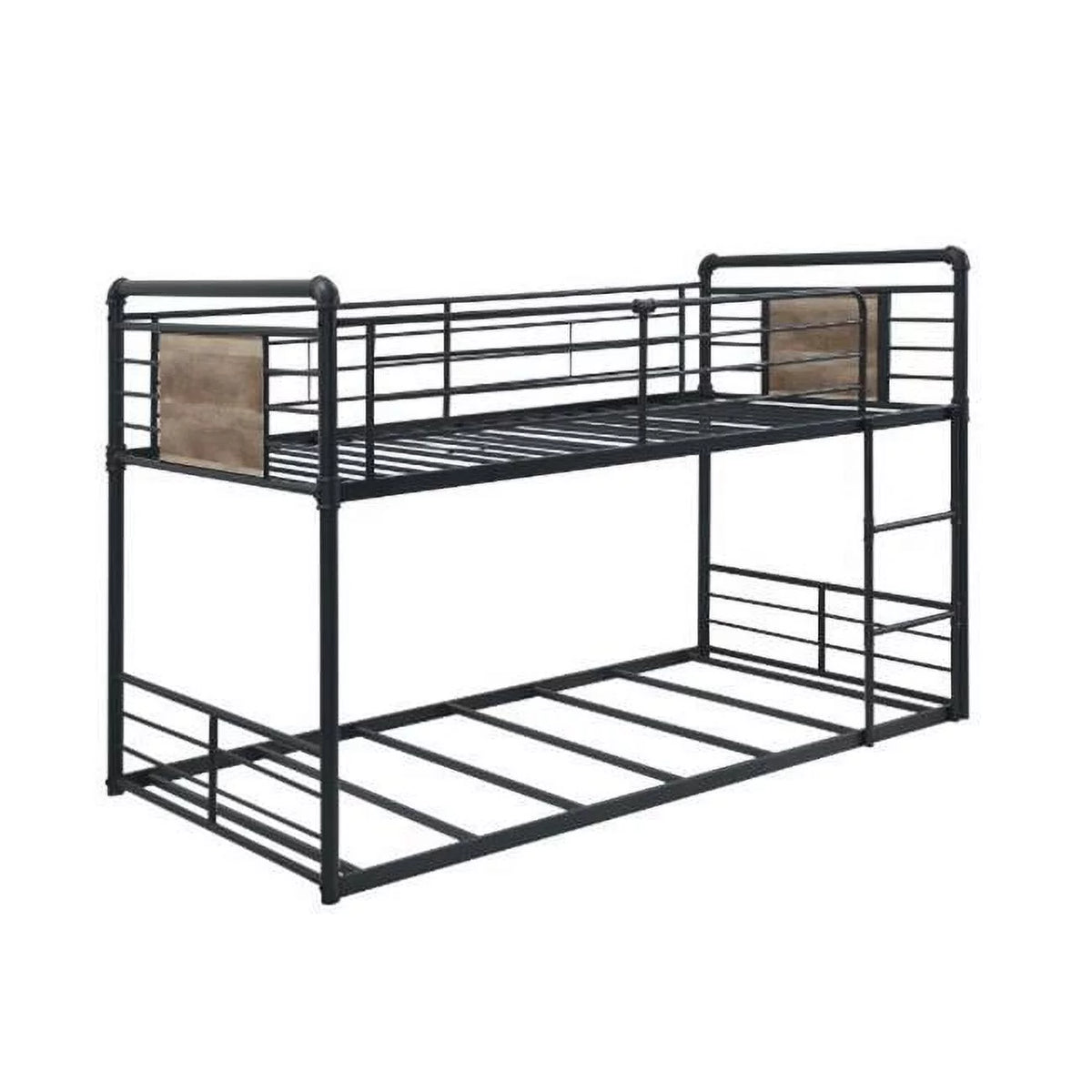Antique Oak Twin Size Bunk Bed D184799