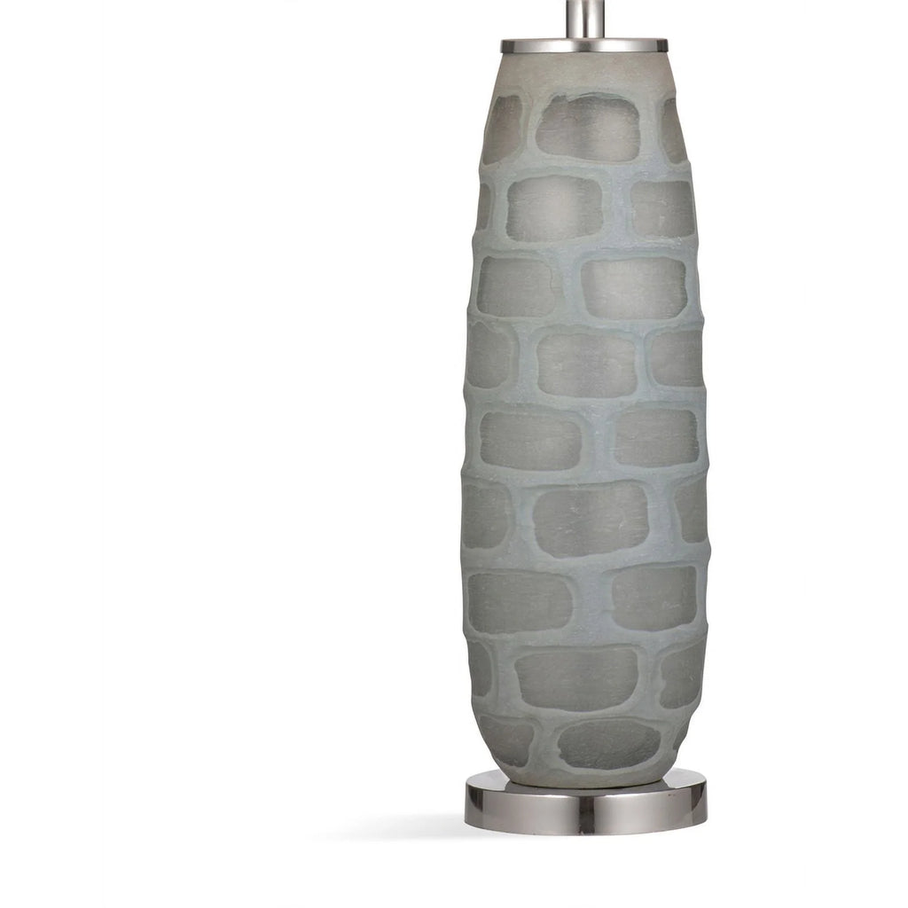 Gray Glass Table Lamp F5631