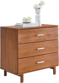 Solid Wood 3 Drawer Dresser Nightstand V16232
