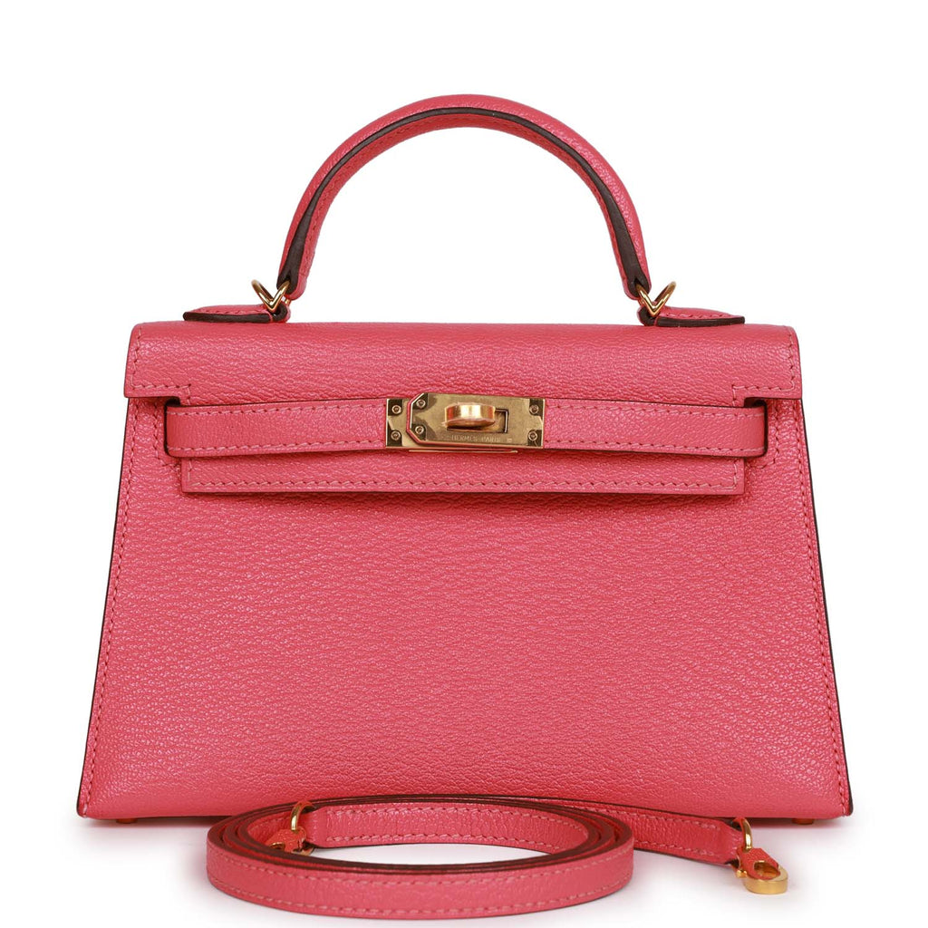 Pre-owned Rose Lipstick Chèvre Bag Y386631