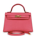 Pre-owned Rose Lipstick Chèvre Bag Y386631