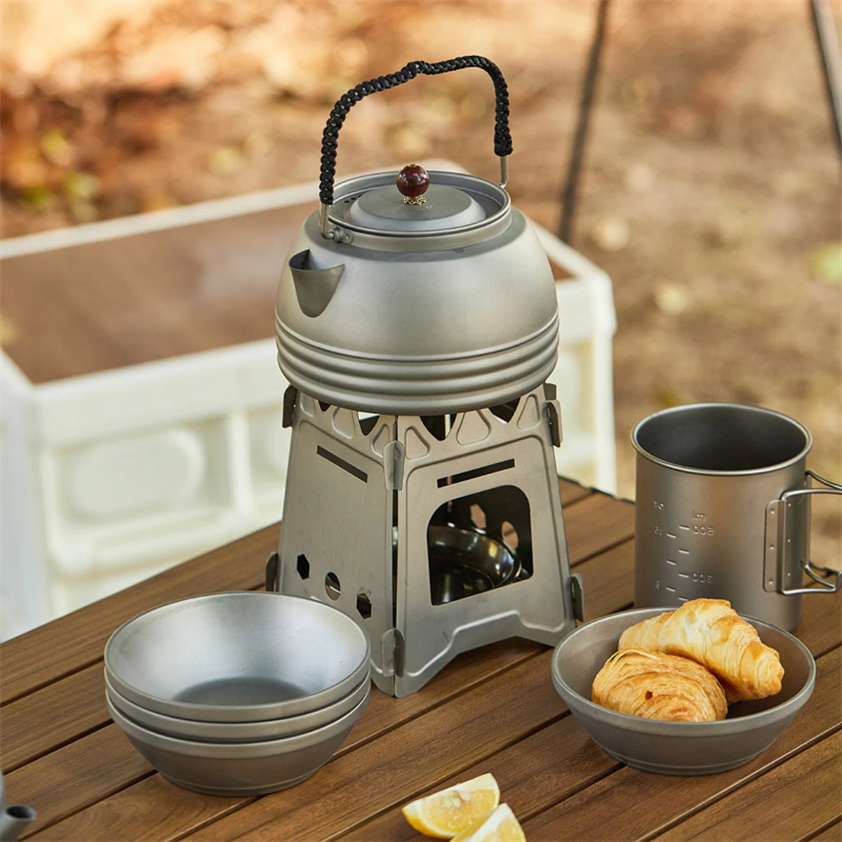 Camping Tea Coffee Pot Kettle H389