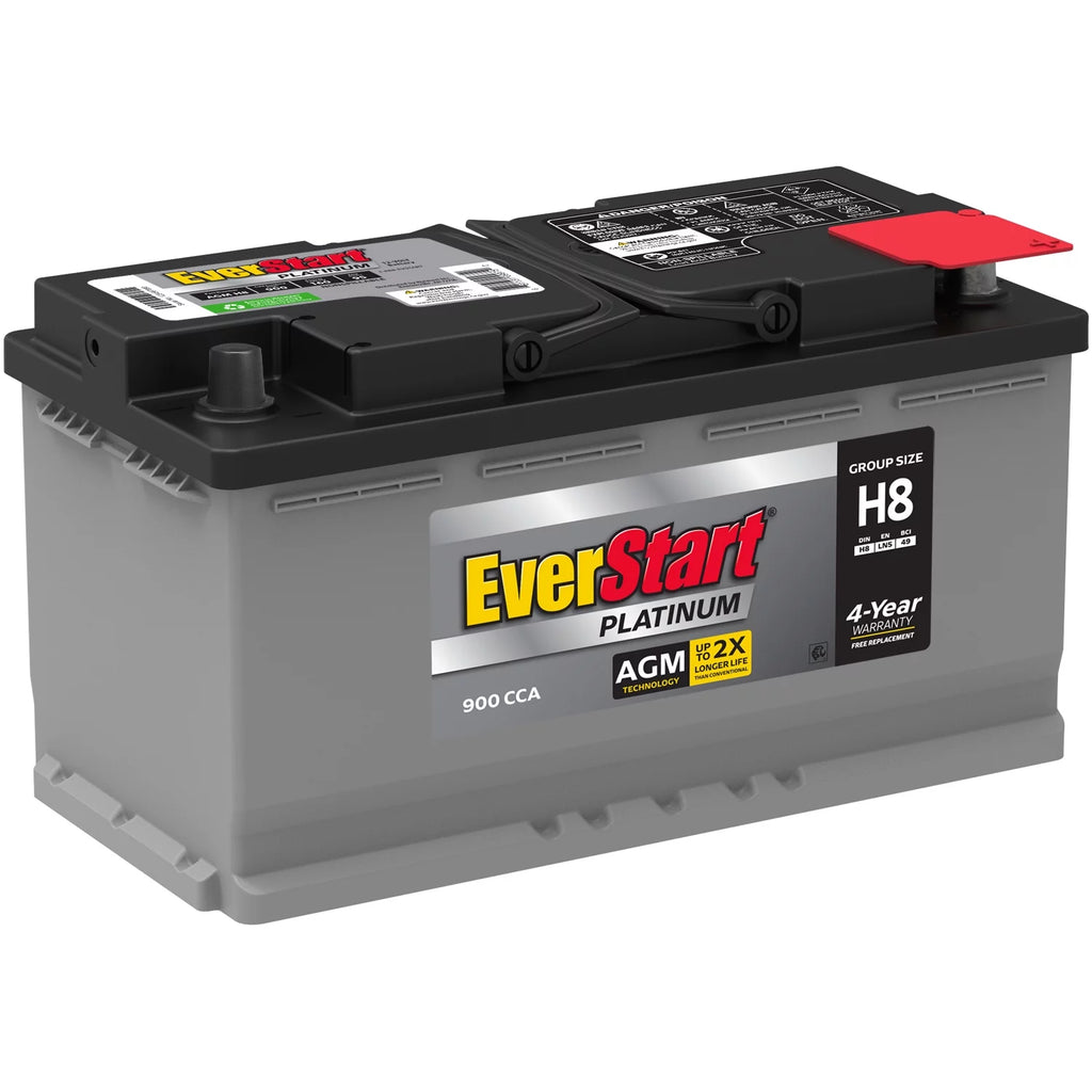 Platinum AGM Automotive Battery Group Size H8 12 Volt 900 CCA N684305