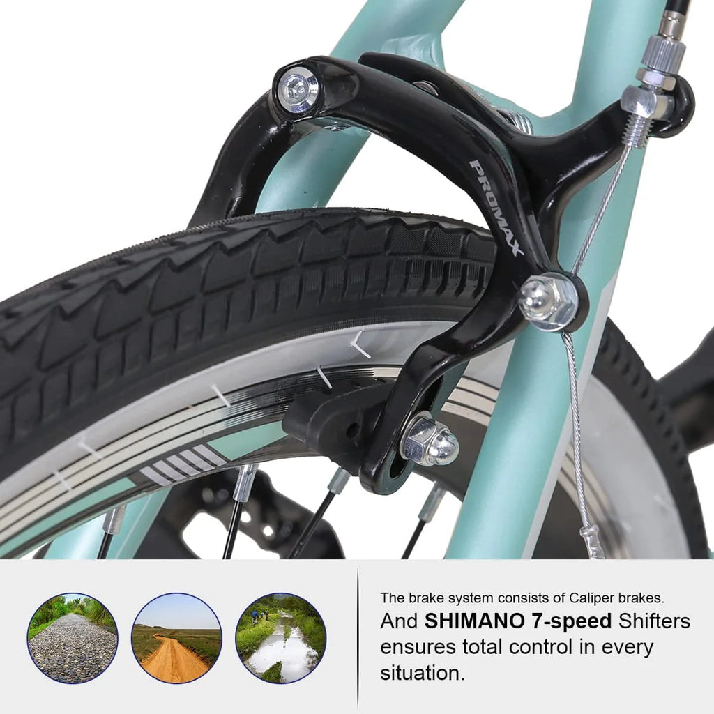 7 Speed Hybrid Bike with 700C Wheels H323774