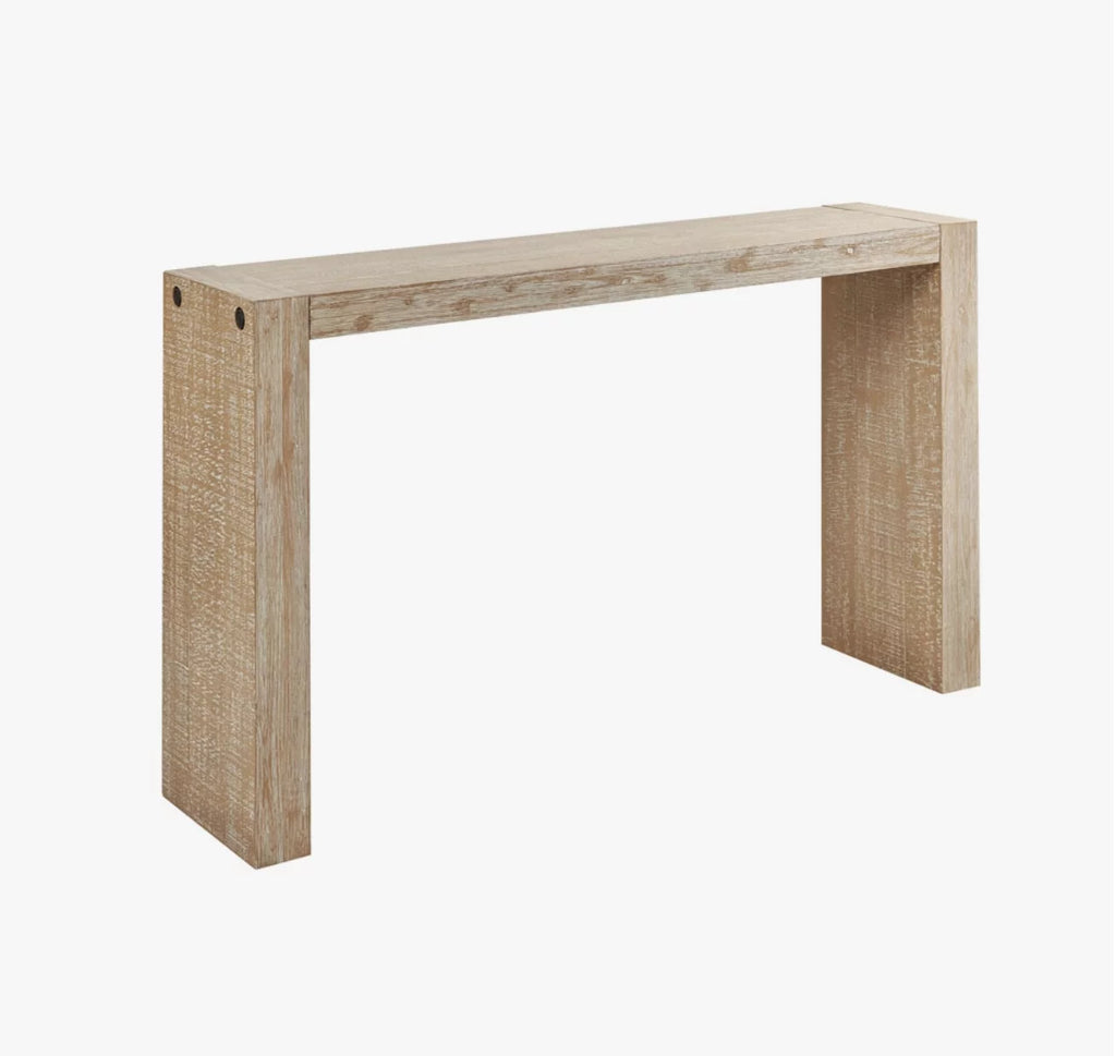 Natural Wood Console Table O7098