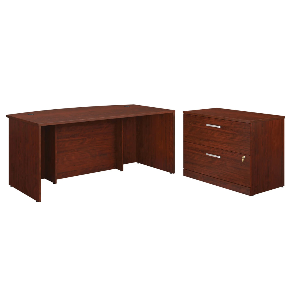 Classic Cherry Desk and File Cabinet W375571