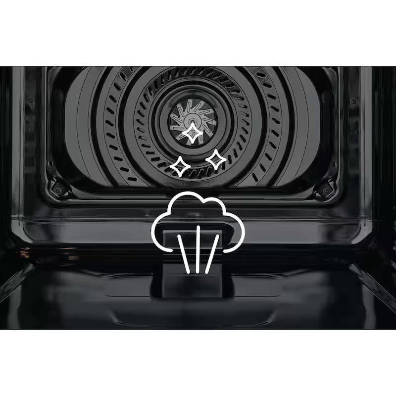 30 in. Single Electric Built-In Wall Oven with Convection in Stainless Steel L952690