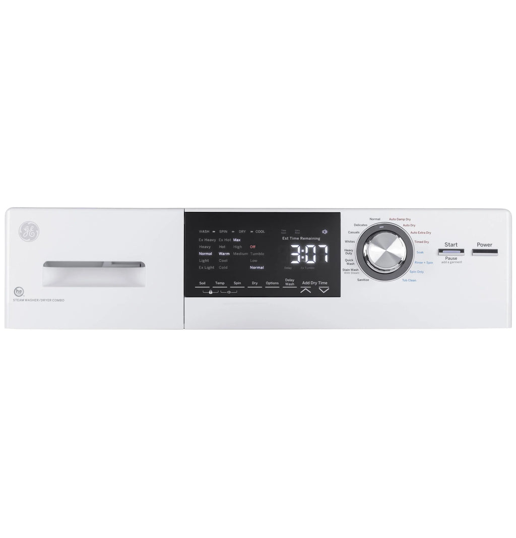 White 2.4 Cu. Ft. Front Load Washer Dryer Combo U818594
