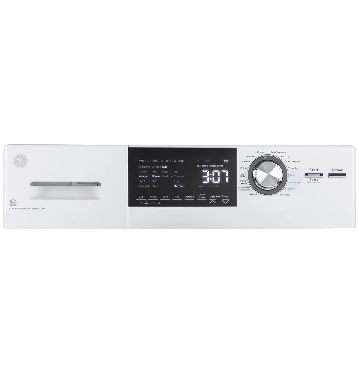 White 2.4 Cu. Ft. Front Load Washer Dryer Combo U818594