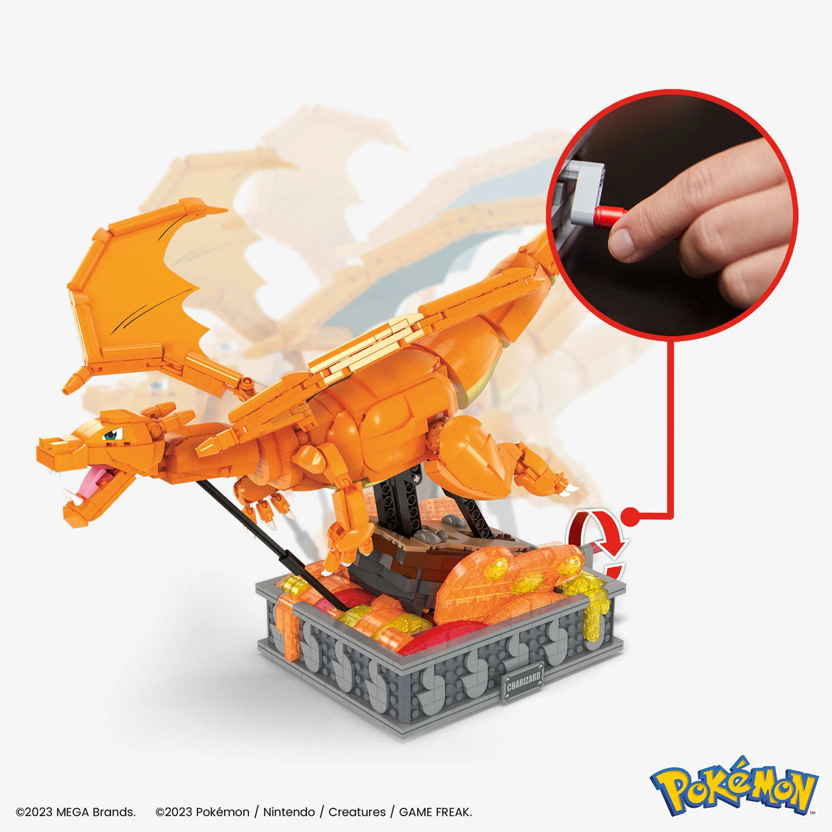 Pokémon Charizard Building Kit Z721