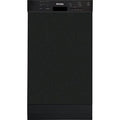 18 in. Built-in Dishwasher with Front Controls, Black E460