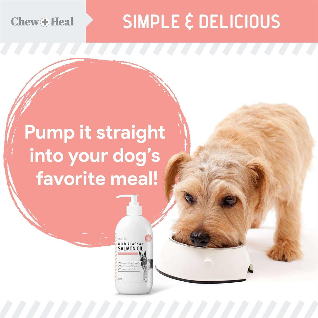Pure Wild Alaskan Salmon Oil for Dogs L709