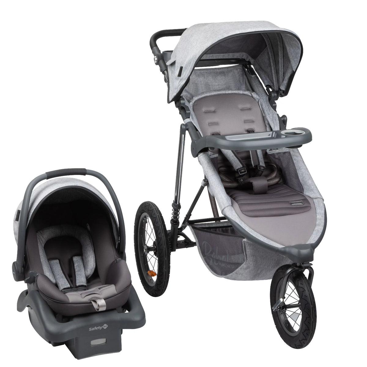 All in One Travel System Stroller with Rear-Facing Infant Car Seat N5494
