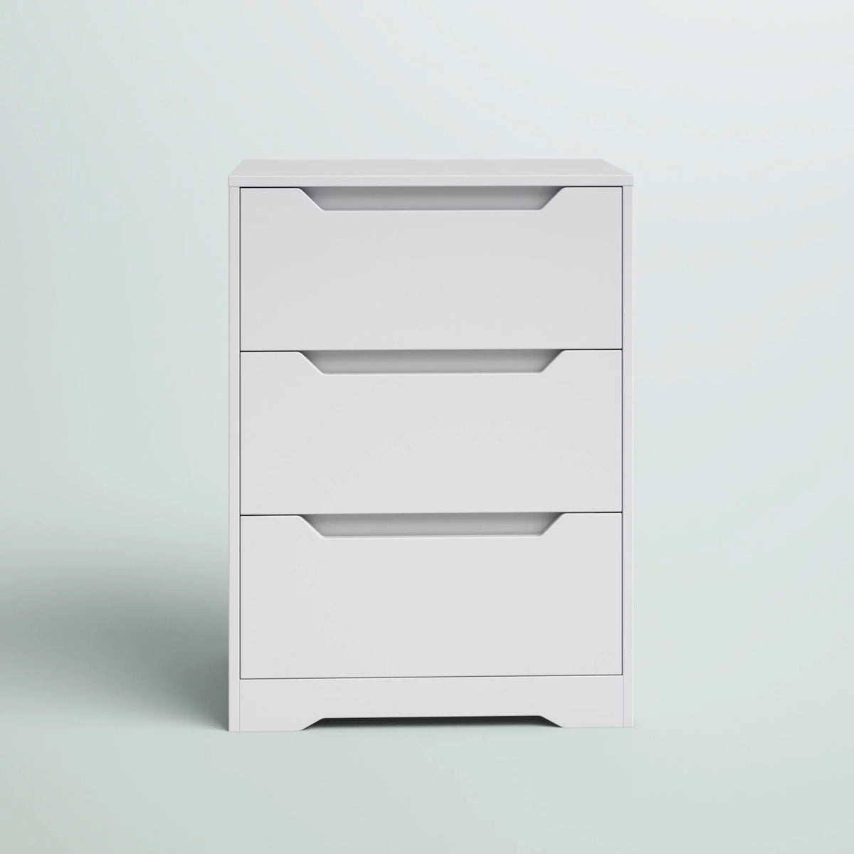White 3 Drawer Dresser A505545