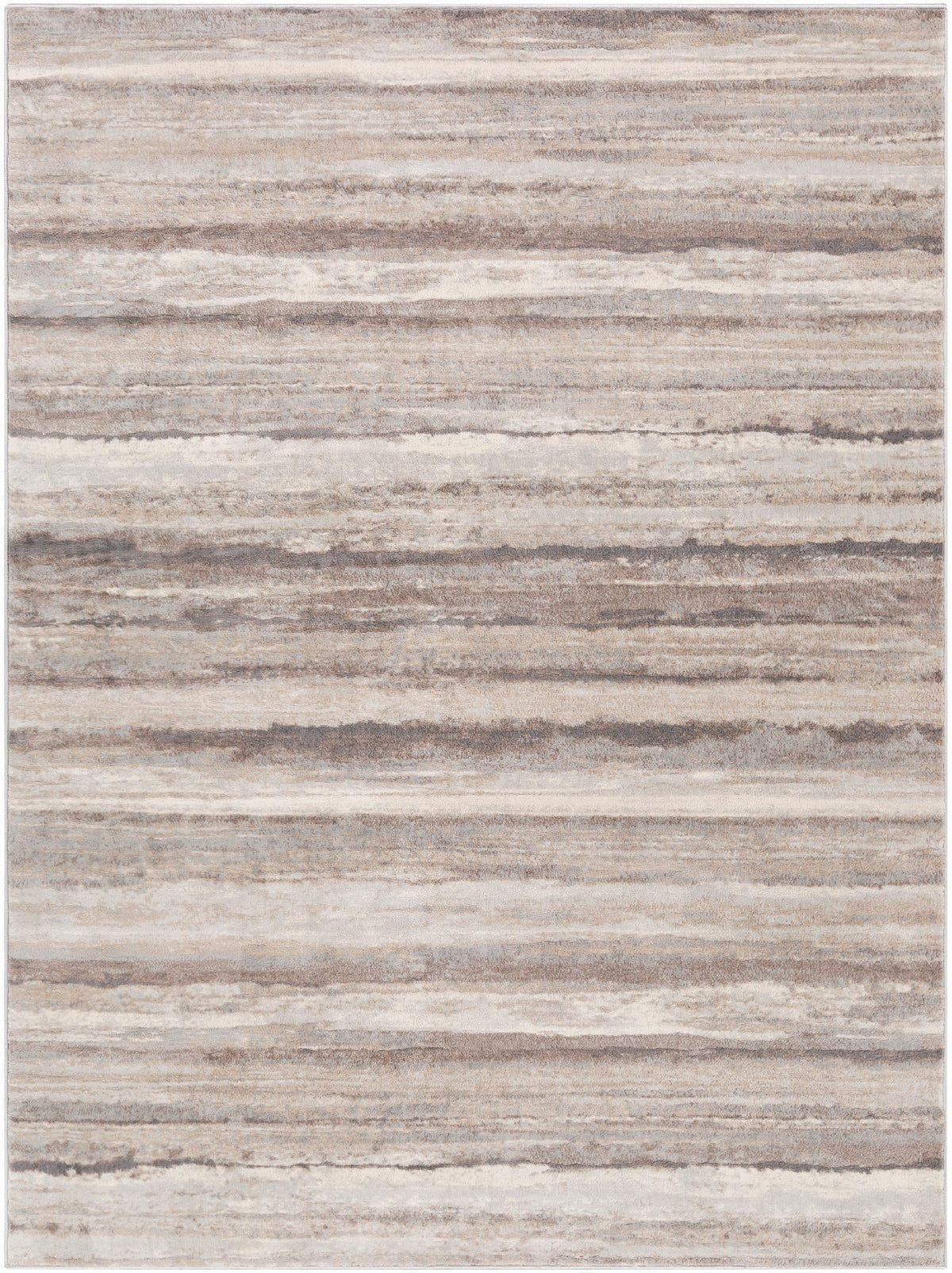 7x9 Medium Gray Area Rug E340