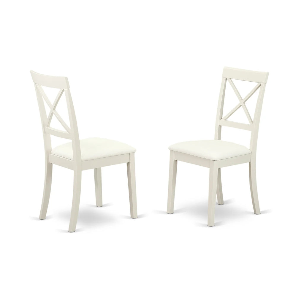 Linen White Dining Room Set Z3839