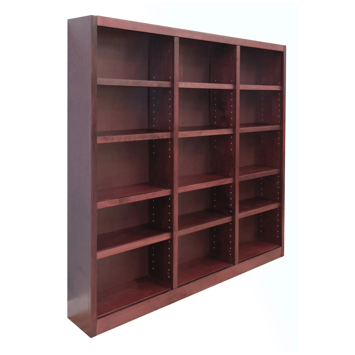 72-inch Espresso Bookcase Storage Unit W895190