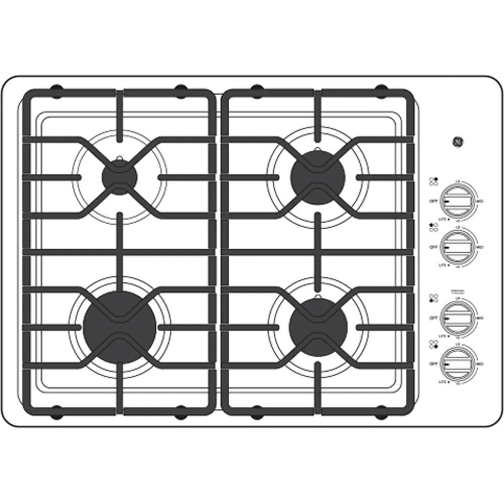 30 inch Built-In Gas Cooktop D6770