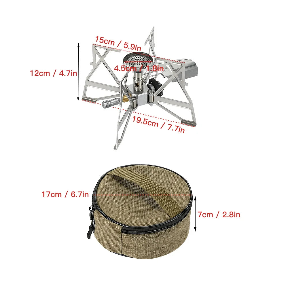 3300w Collapsible Stainless Steel Stove F595029