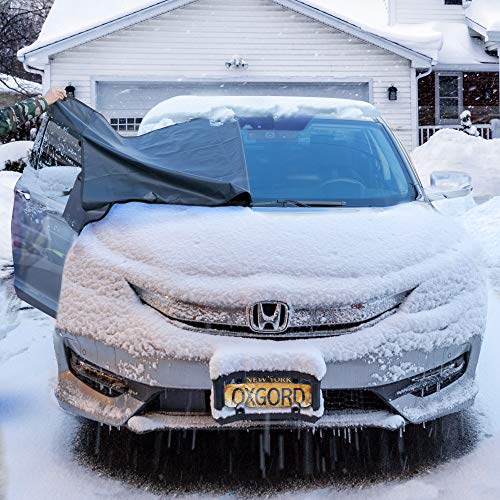 Windshield Cover for Ice and Snow 700D Marine Waterproof Fabric Q7109