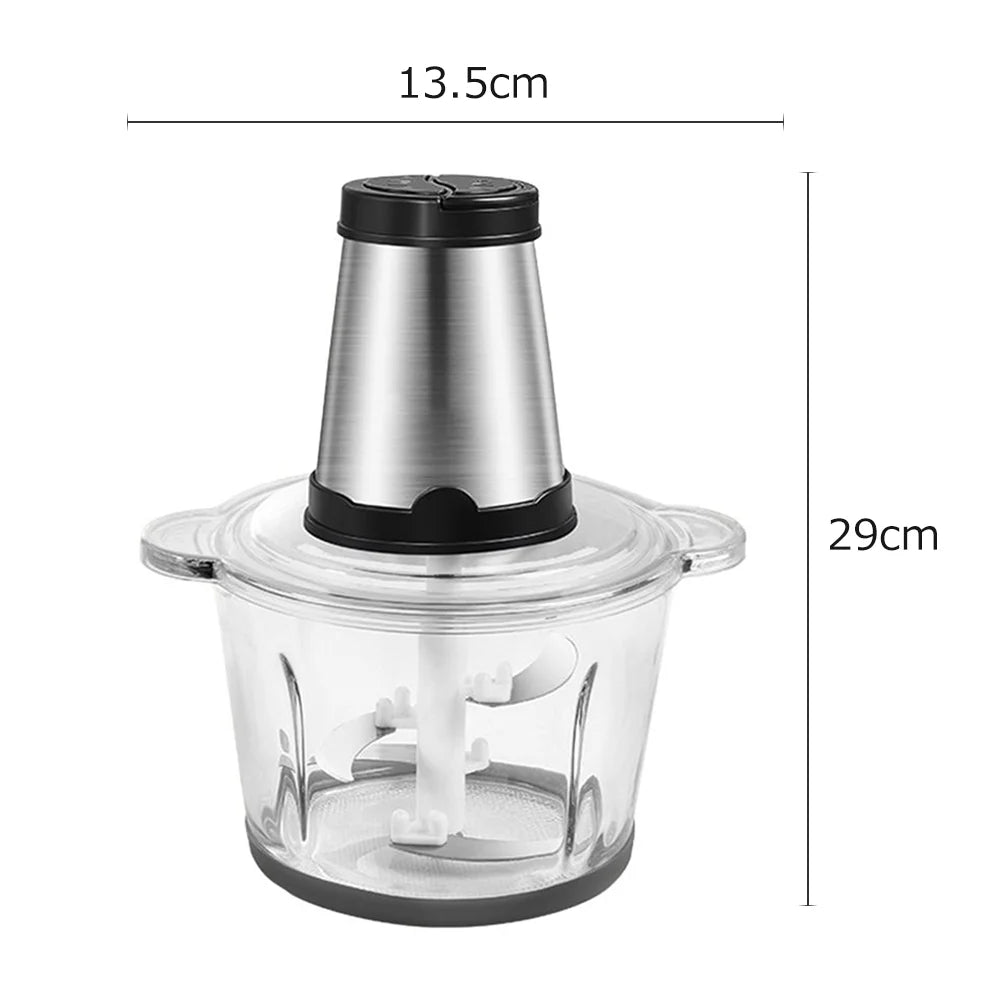 300 Watts 2L Stainless Steel Electric Food Processor G8703
