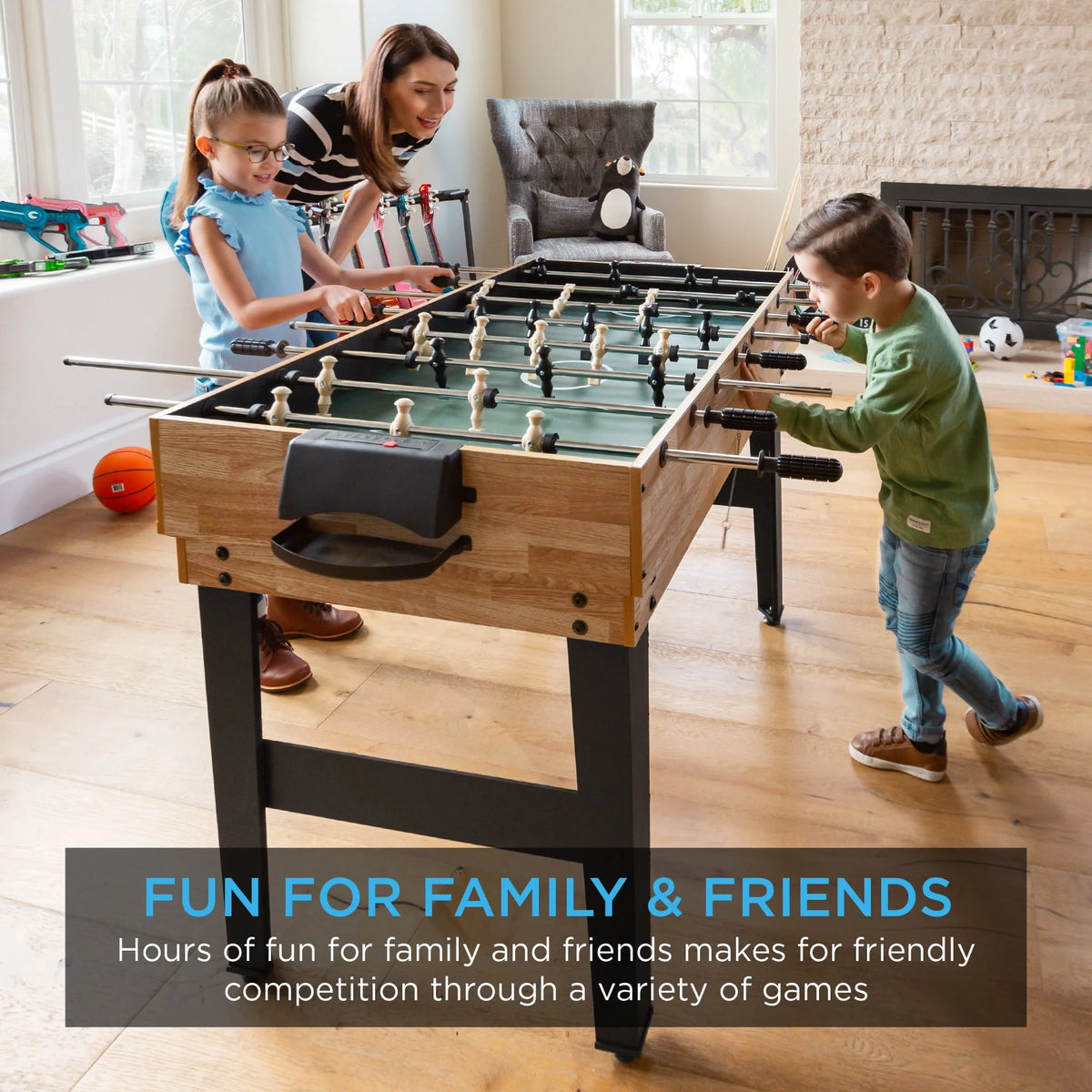2x4ft 10-in-1 Combo Game Table Set W431