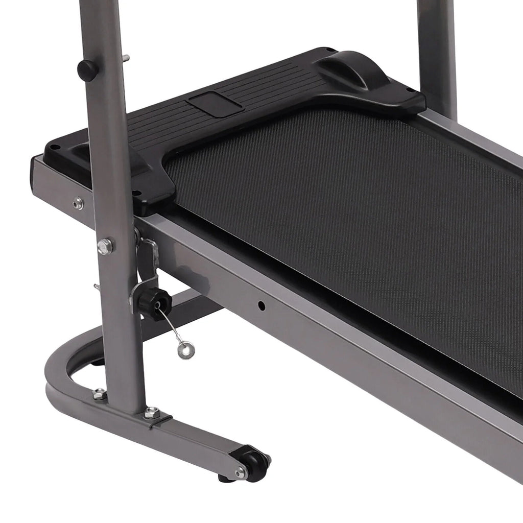 22'' Folding Treadmill with Incline LED Display Pink H1658