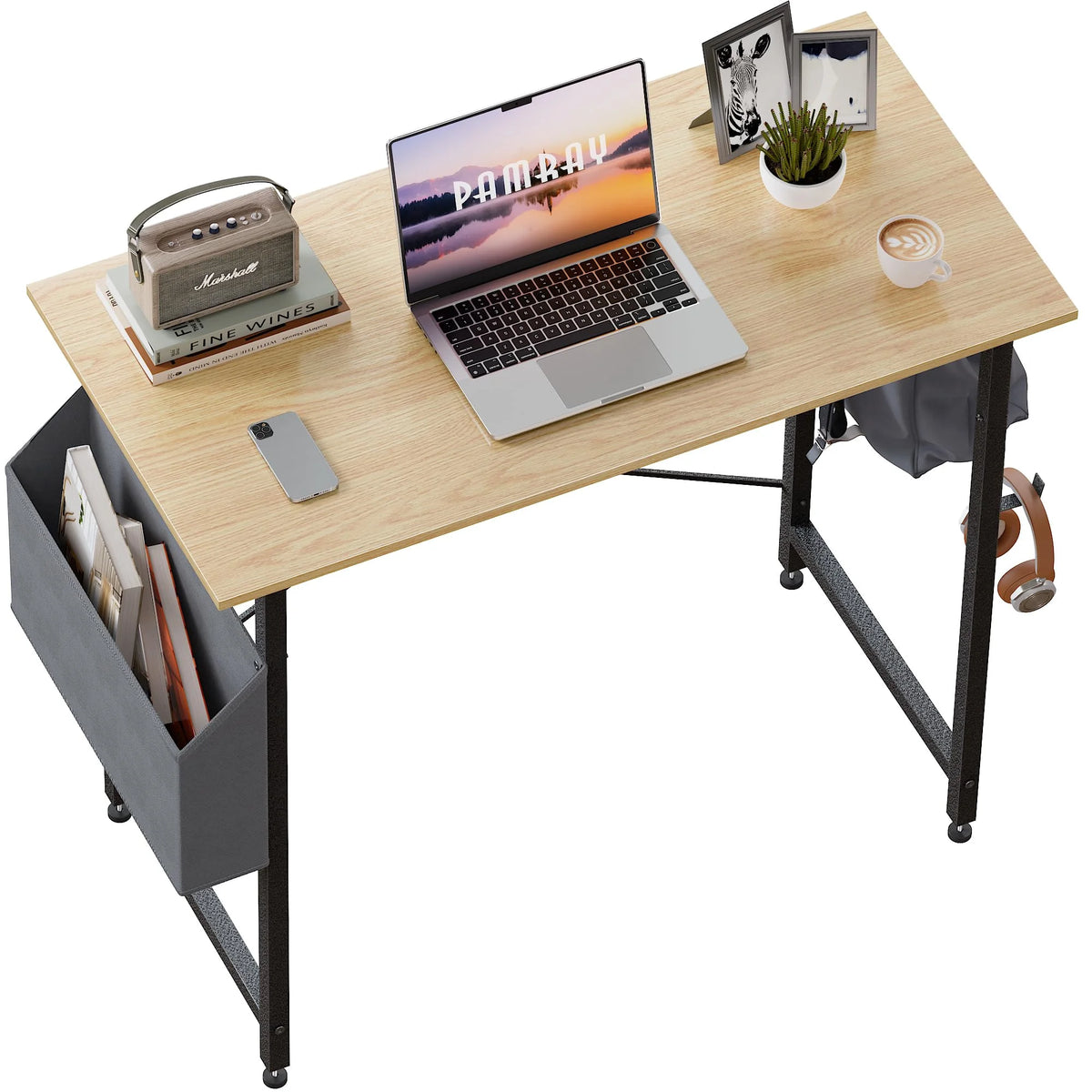 32 Inch Computer Desk with Storage Bag L19630