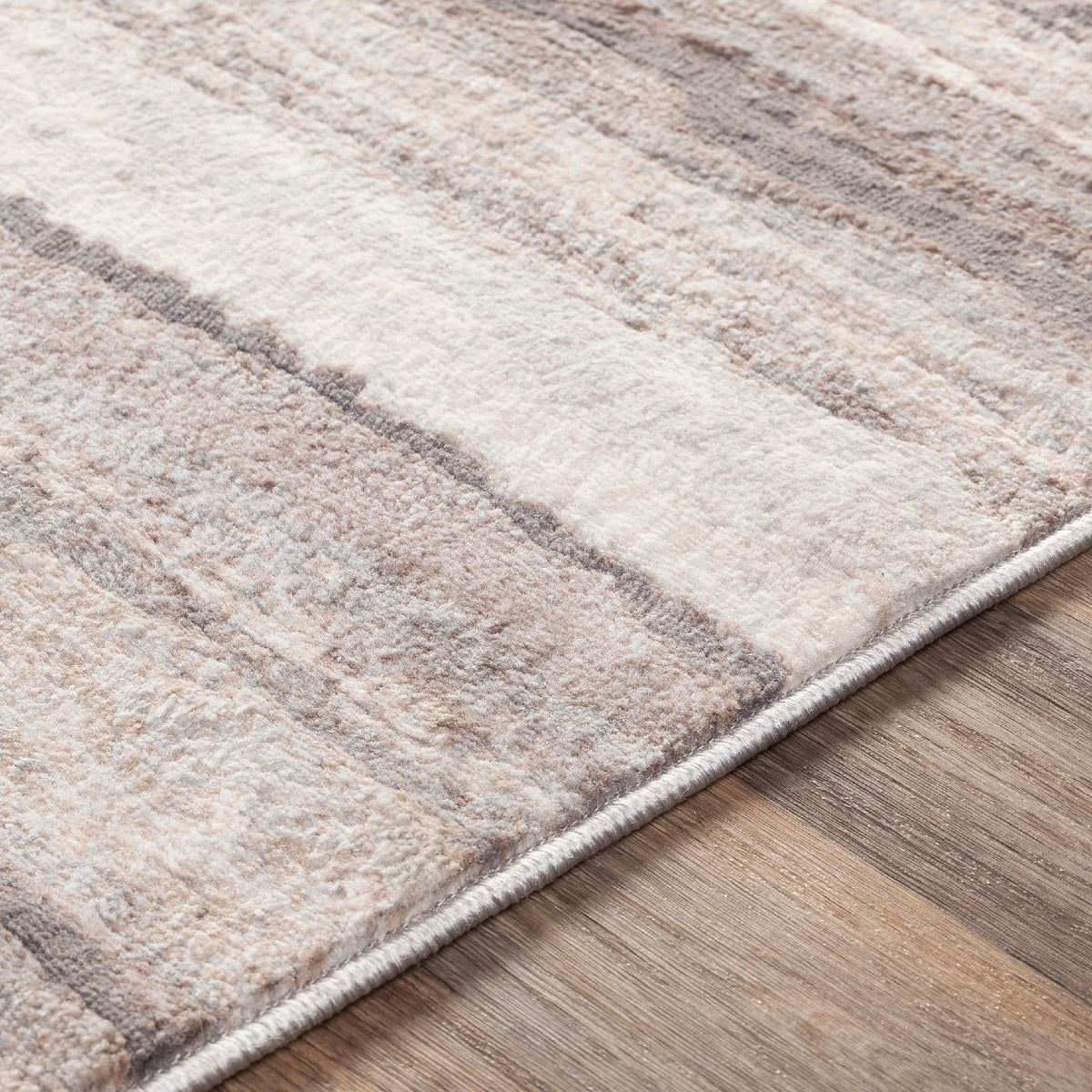 7x9 Medium Gray Area Rug E340