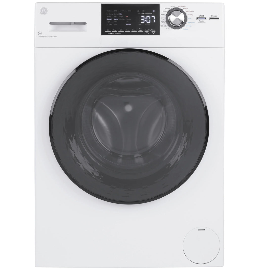 White 2.4 Cu. Ft. Front Load Washer Dryer Combo U818594