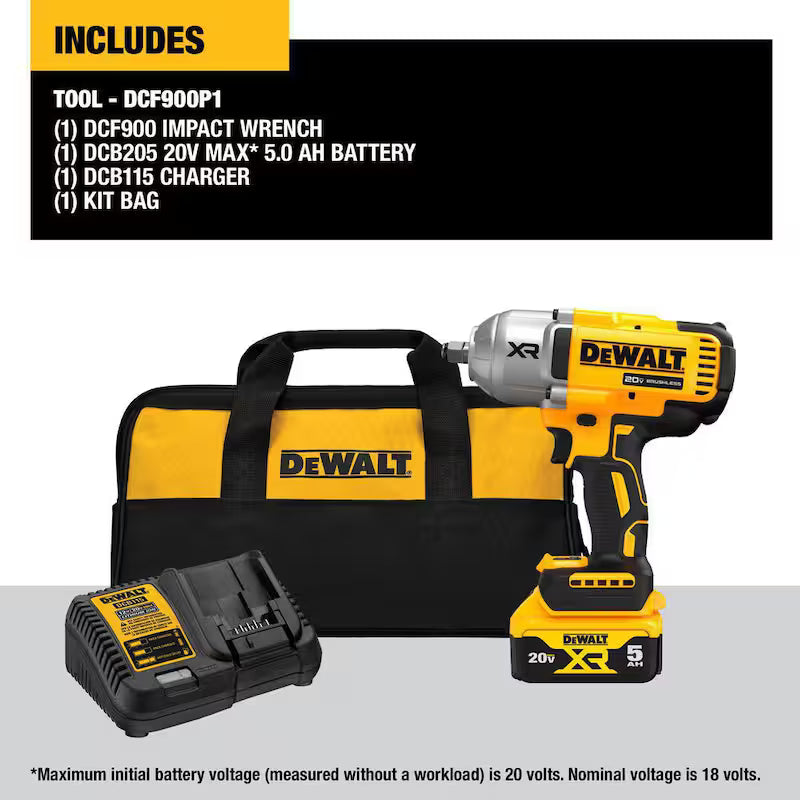20V MAX Cordless 1/2 in. Impact Wrench Kit B982514