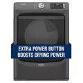 7.3 cu. ft. Vented Electric Dryer in Volcano Black J92166