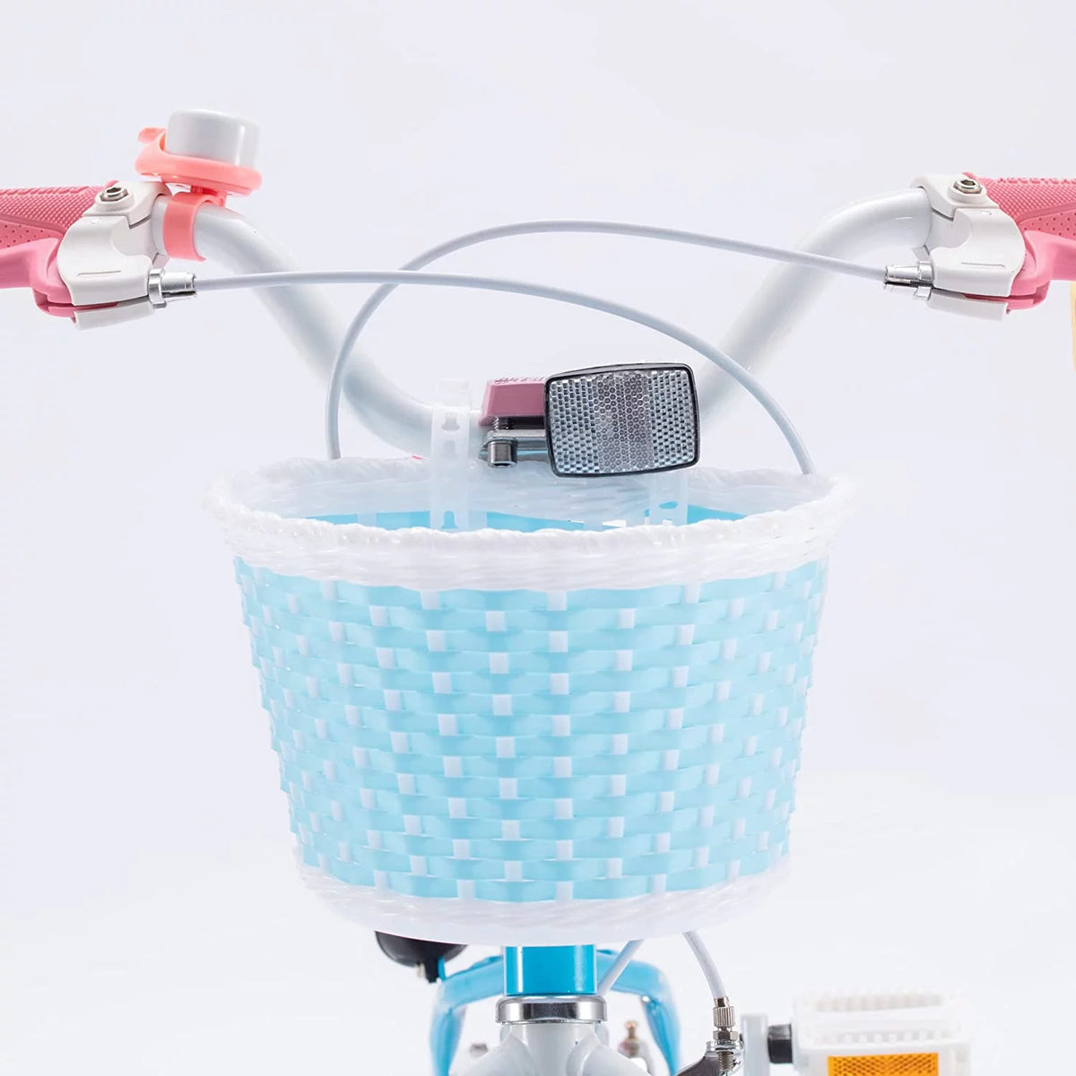 20 Inch Kids Bike with Kickstand Basket Blue H632341