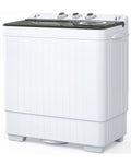 Portable 26lbs Twin Tub Compact Semi-automatic Washing Machine F3008
