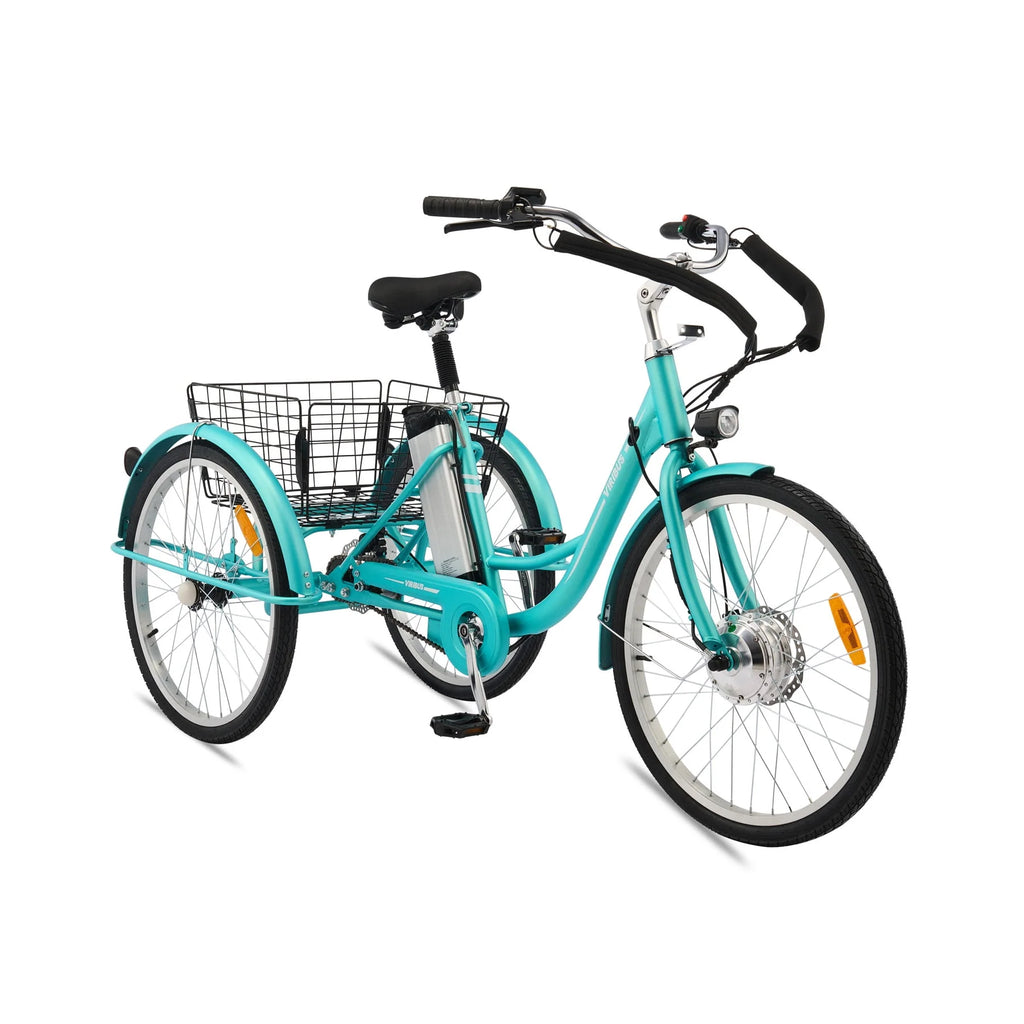 Electric Tricycle 350W with Basket 36V 10Ah Cream H16464