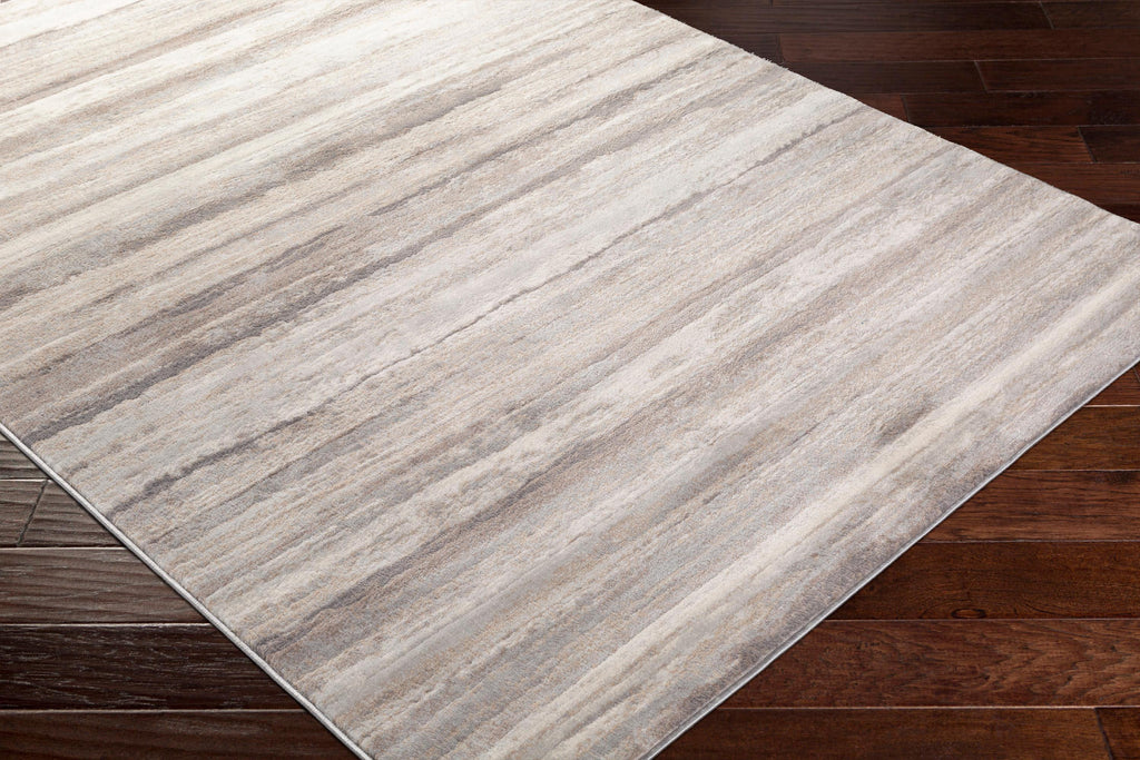 7x9 Medium Gray Area Rug E340