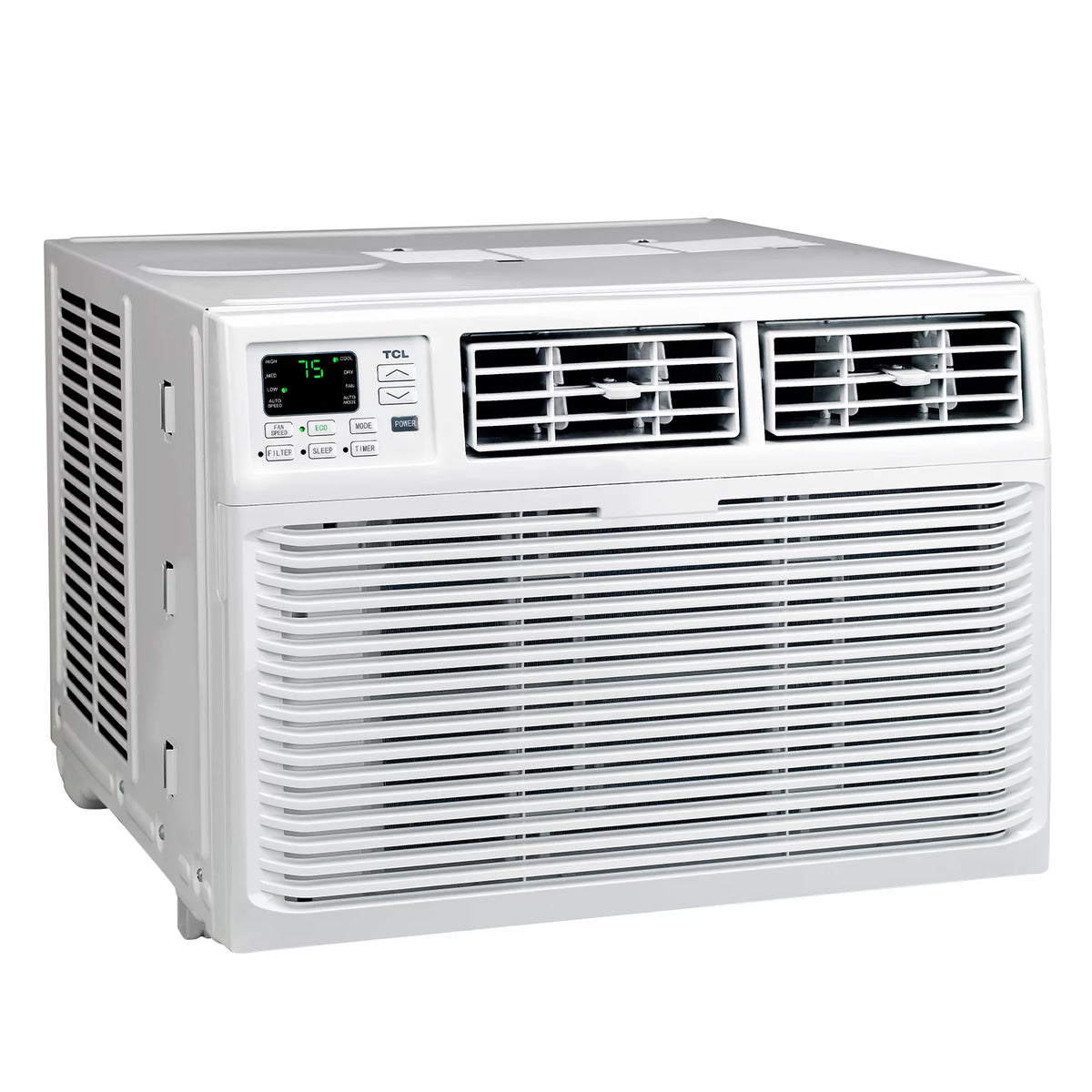 8000 BTU Smart Window Air Conditioner with Remote, White F7554