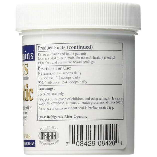 Pet Biotic Probiotics for Dogs & Cats W86064