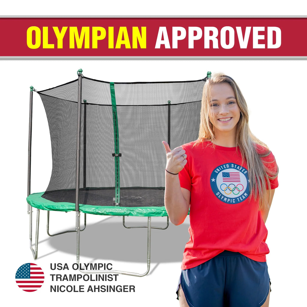 12' Trampoline with Safety Enclosure O103