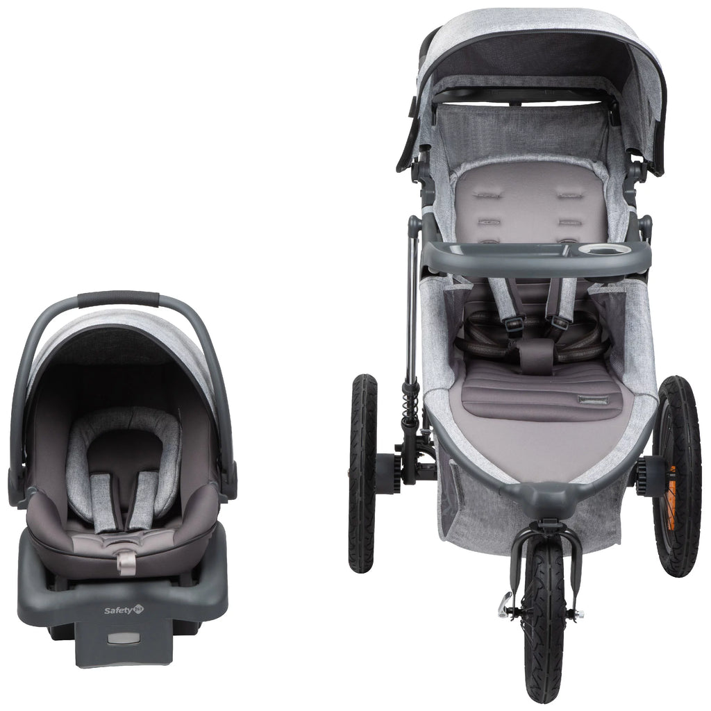 All in One Travel System Stroller with Rear-Facing Infant Car Seat N5494