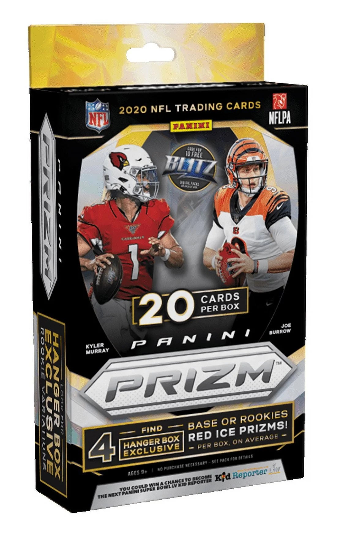 NFL Football Trading Cards Hanger Box G1680