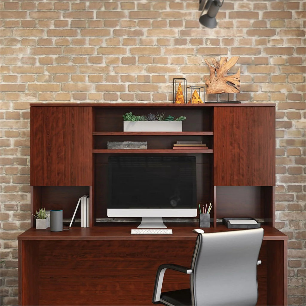 72" Engineered Wood Storage Hutch Q605
