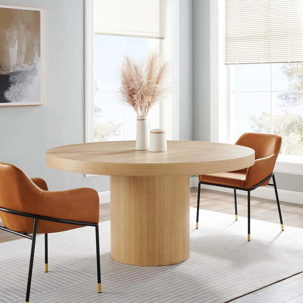 Round Dining Table in Oak R6067