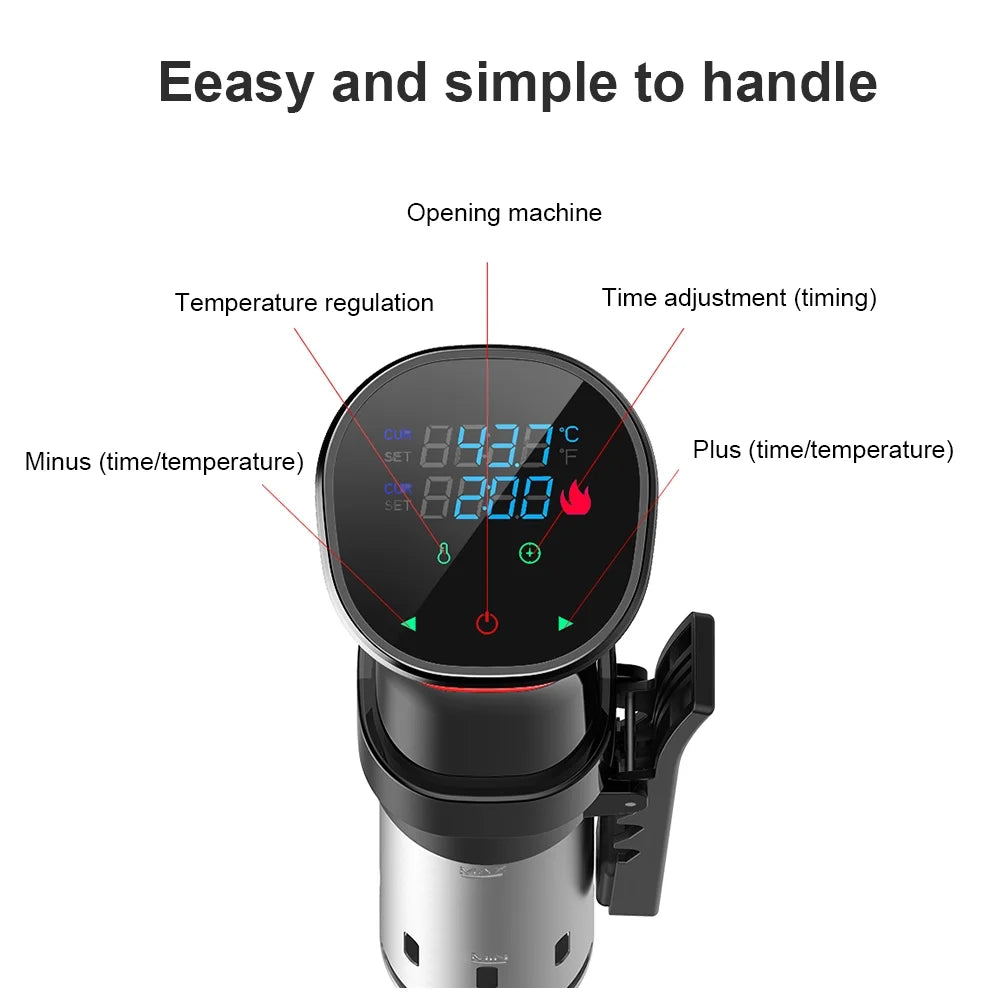 Immersion Circulator Sous Cooker Machine with 1100 Watts G2978