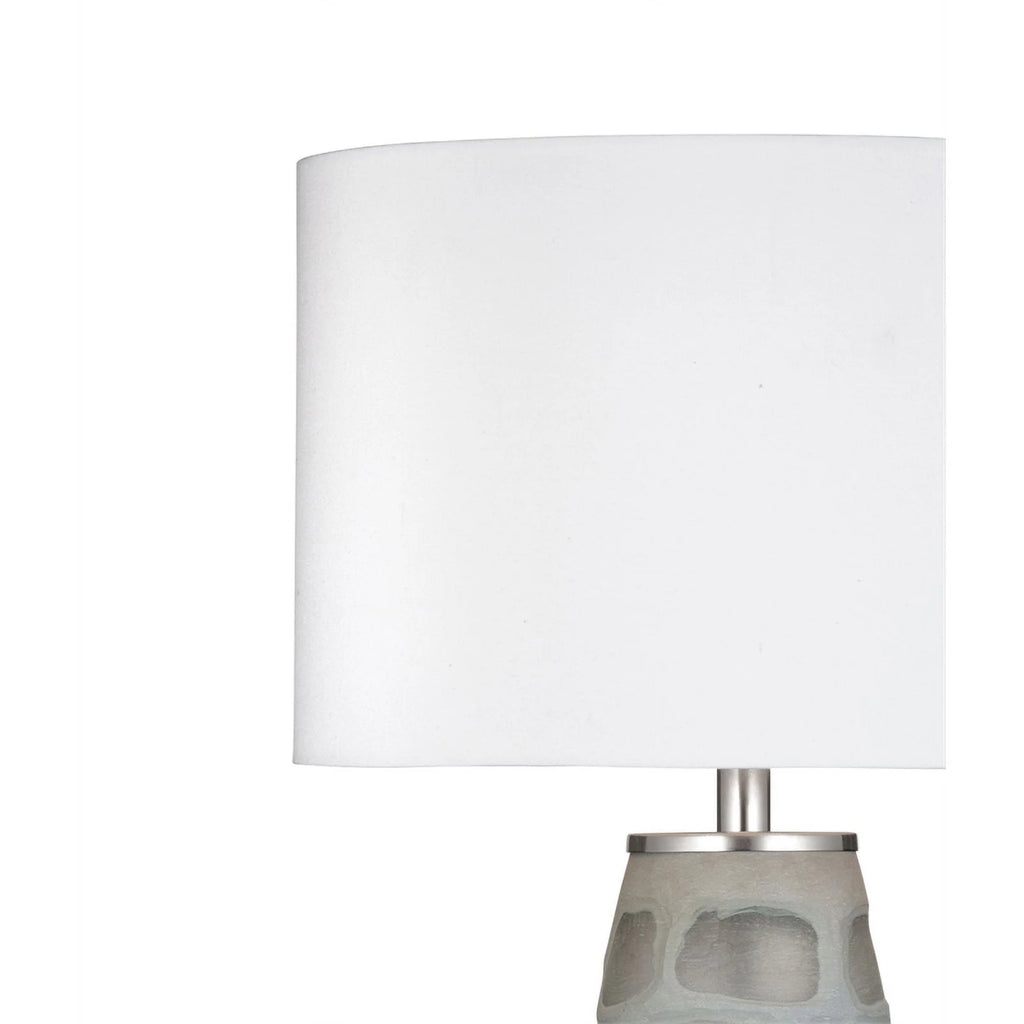 Gray Glass Table Lamp F5631