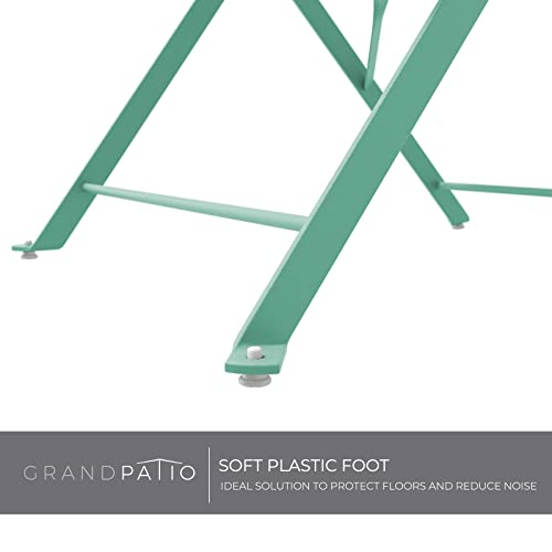 Red 3 Piece Folding Patio Bistro Set R8664